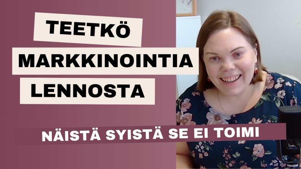 Teetkö markkinointia ilman suunnitelmaa